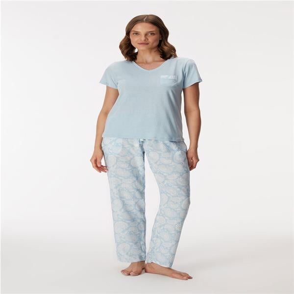 11351 Kadın Tişört ve Pantolon Takımı