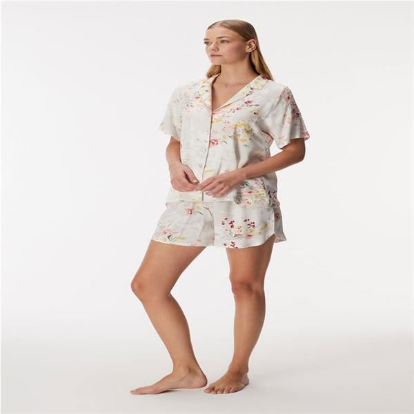 11355 Kadın Kısa Kol Gömlek ve Şort Takım