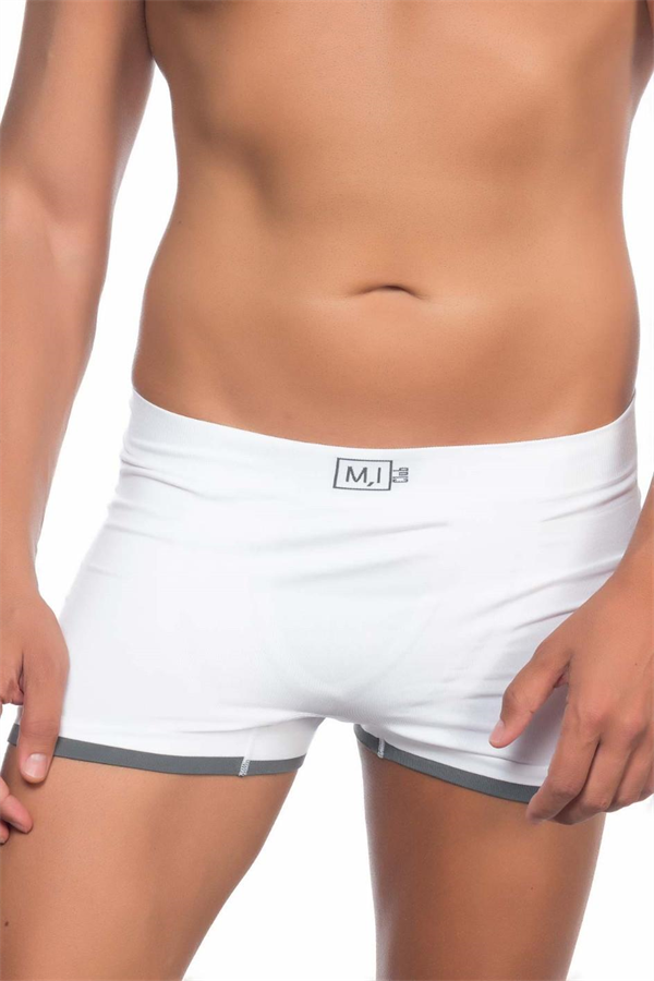 Arias Closet Beyaz MI Emay 2104 Soft Erkek Boxer