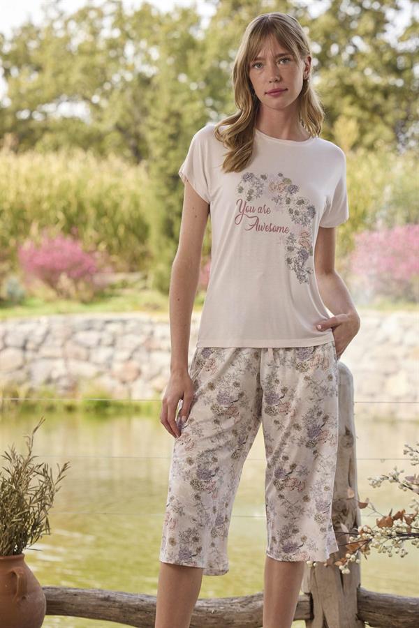 Arias Closet Çiçek Desenli ve Baskılı 