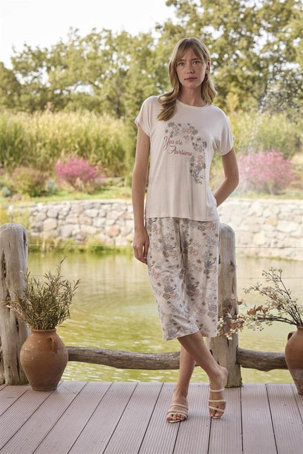 Arias Closet Çiçek Desenli ve Baskılı 