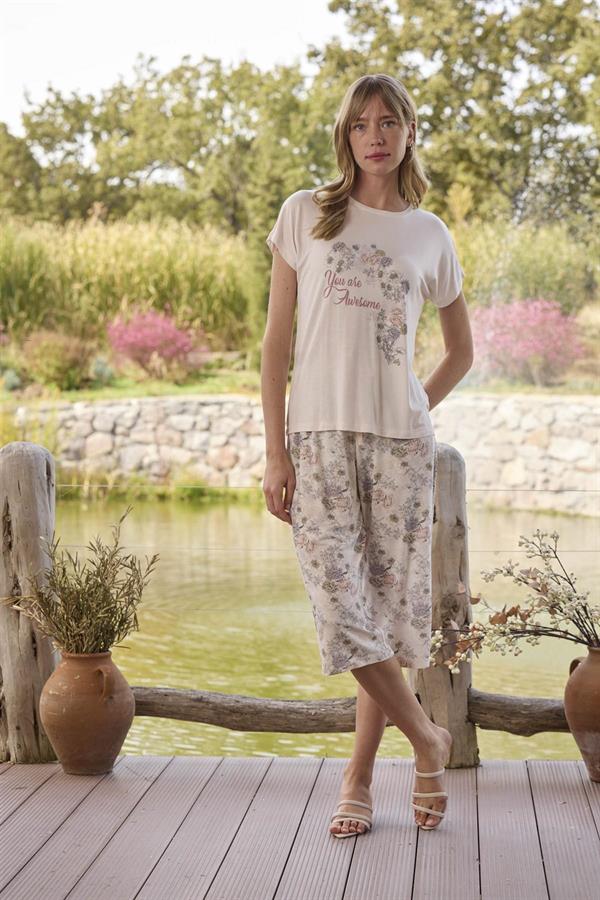 Arias Closet Çiçek Desenli ve Baskılı 