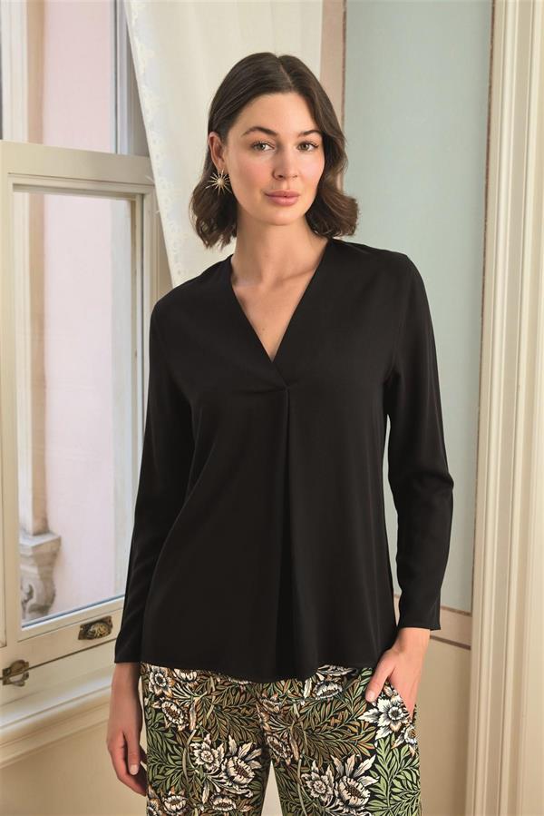 Arias Dolap Çiçek Yaprak ve Etnik Desenli Uzun Kollu Pijama Takımı