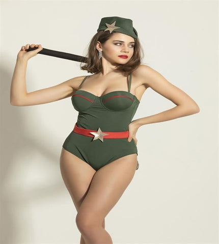 Gelibolu 6480 Bayan Badi ve Şapka Takımı