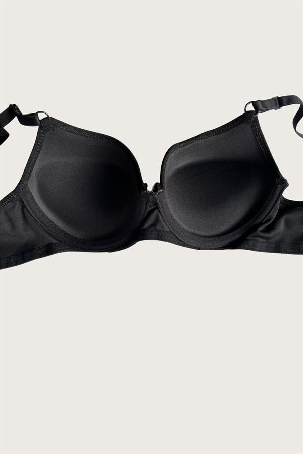 Arias Klozet Mikro Kumaş Push Up Dolgulu Balenli Günlük Tek Destekli Sütyen