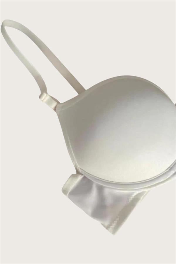 Arias Klozet Mikro Kumaş Push Up Dolgulu Balenli Günlük Tek Destekli Sütyen