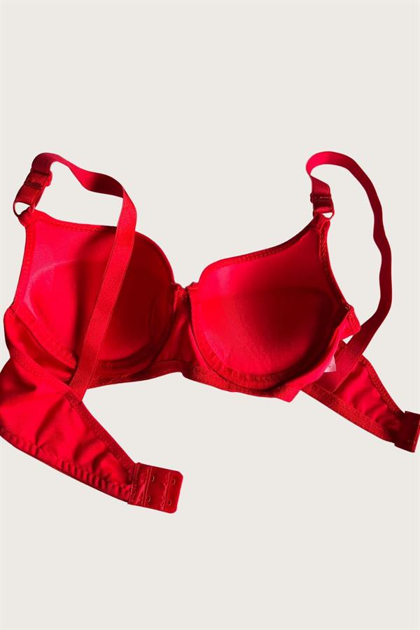 Arias Klozet Mikro Kumaş Push Up Dolgulu Balenli Günlük Tek Destekli Sütyen