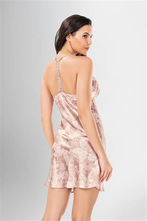 Arias Dolap 2 li Kısa Sabahlık Takımı Desenli