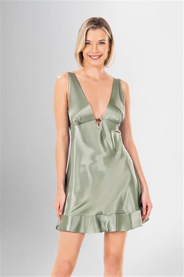 Arias Dolap 2 li Kısa Sabahlık Takımı Desenli