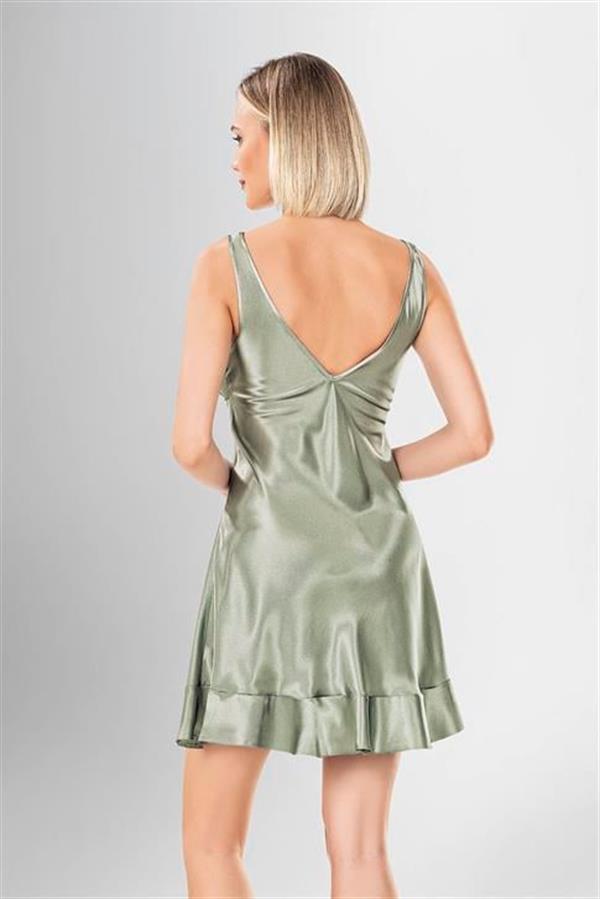 Arias Dolap 2 li Kısa Sabahlık Takımı Desenli