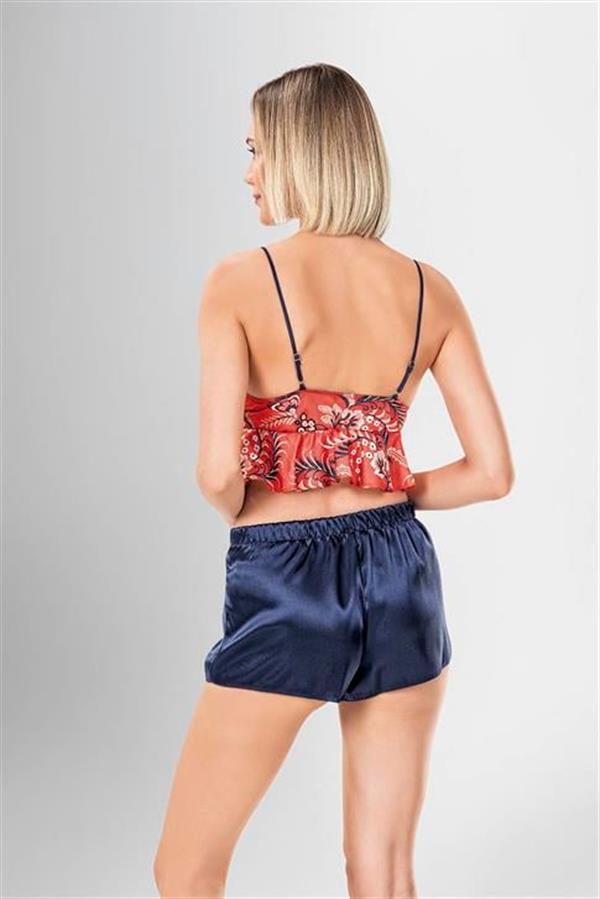 Arias Dolap 3'lü Şort Takımı Desenli