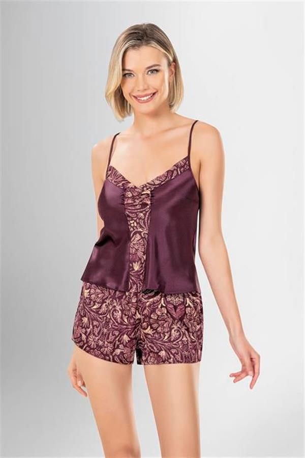 Arias Dolap 3'lü Şort Takımı Desenli