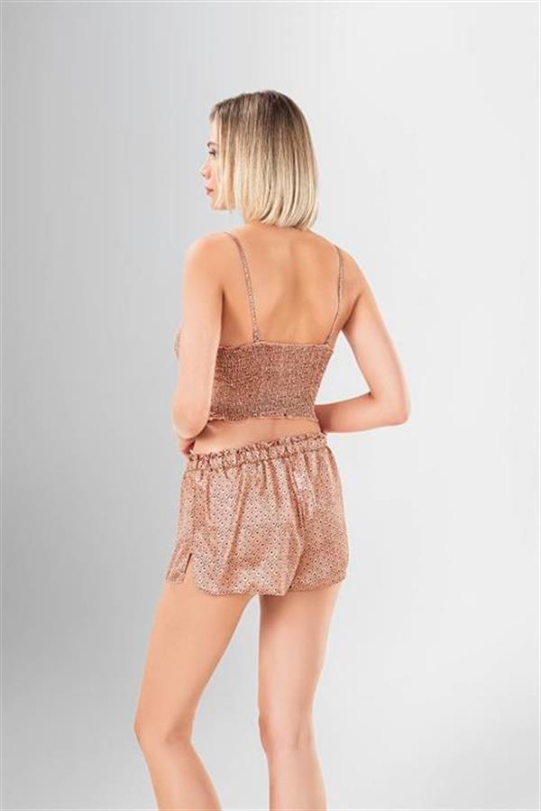 Arias Dolap 3'lü Şort Takımı Desenli