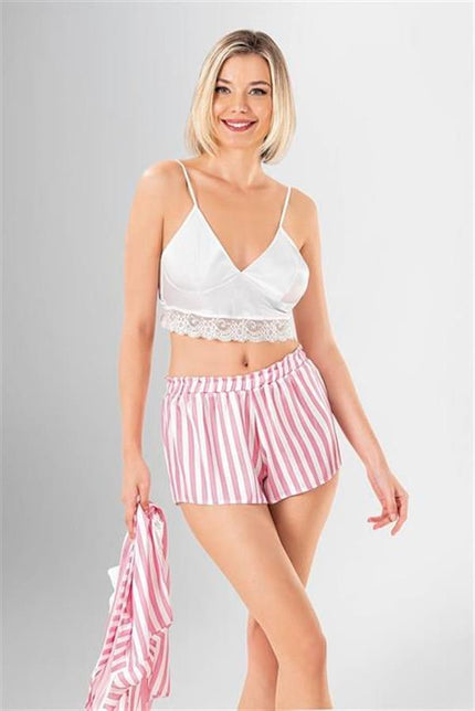 Arias Dolap 3'lü Şort Takımı Desenli