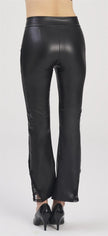 MOONLİGHT 334 SİYAH DERİ GÖRÜNÜMLÜ PANTOLON
