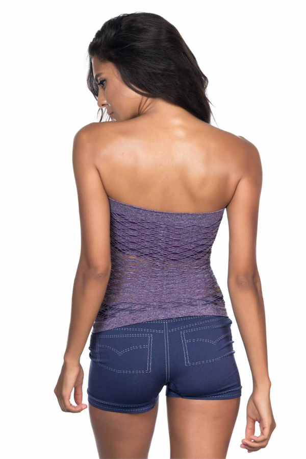 Arias Dolap Mor MI Emay 5034 Fantazi Büstiyer Atlet Korse