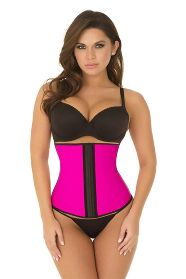 Arias Closet Pembe MI 9161 Terletici Agraflı Bel Korse