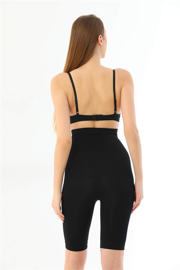 Arias Closet Siyah MI 2037 Yüksek Bel Double Uzun Paçalı Özel Korse