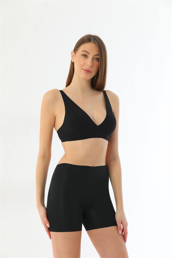 Arias Dolap Siyah MI 2703 Lazer Kesim İz Yapmaz Hayalet Boxer