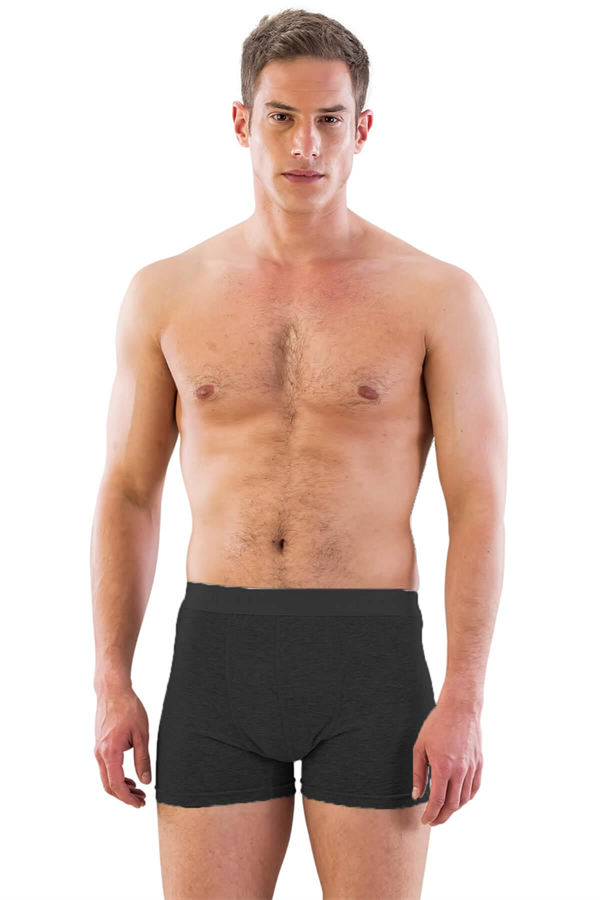 Arias Closet Siyah MI Emay 6800 Erkek Boxer