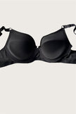 Arias Dolap Siyah-Ten 2'li Mikro Kumaş Push Up Dolgulu Balenli Günlük Destekli Sütyen
