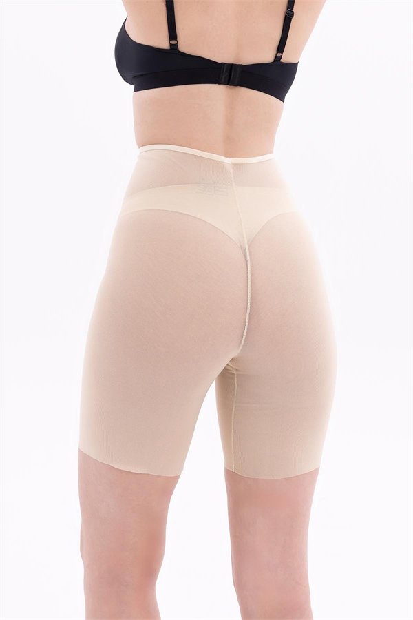 Arias Dolap Ten MI EMAY 2705 Lazer Tül Toparlayıcı Paçalı Boxer Hayalet Korse