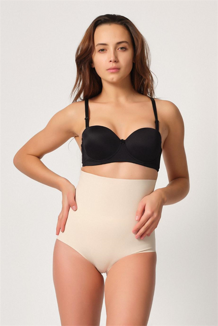 Arias Dolap Ten MI Emay 2708 Lazer Yüksek Bel Kesim Slip Hayalet Korse