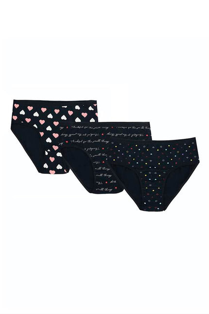 Arias Dolap Büyük Beden Pamuklu Likralı Karışık Renkli 3'lü Kraliçe