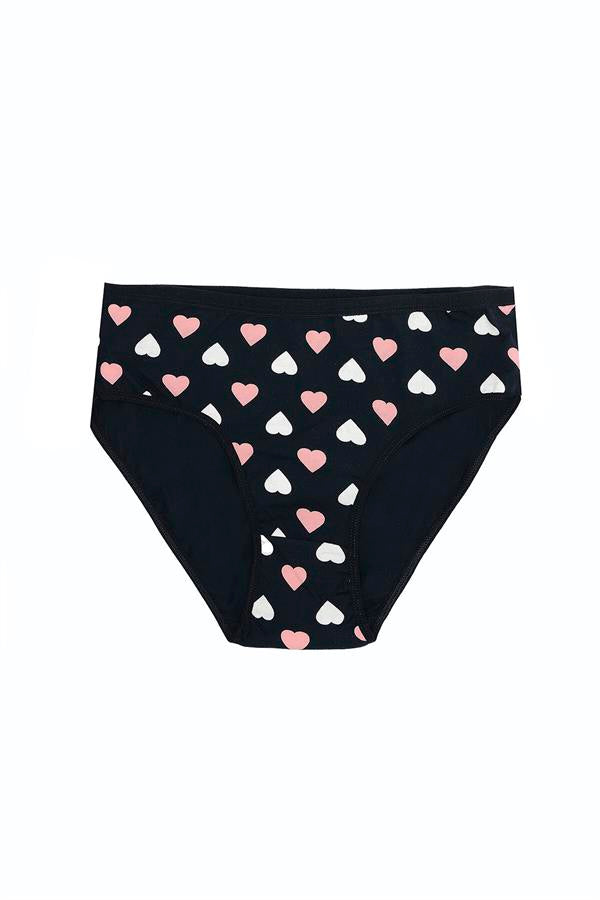 Arias Dolap Büyük Beden Pamuklu Likralı Karışık Renkli 3'lü Kraliçe