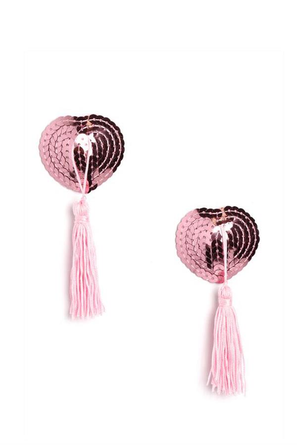 Arias Dolap Pembe Püsküllü Göğüs Ucu Kapatıcı