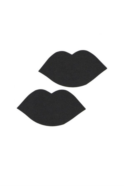 Arias Closet Siyah Dudak Şeklinde Fantezi Göğüs Ucu Kapatıcı